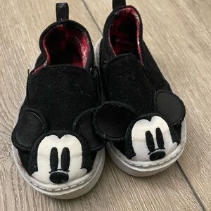 Mickey Mouse Slip On Shoes Toddler size 3 DISNEY